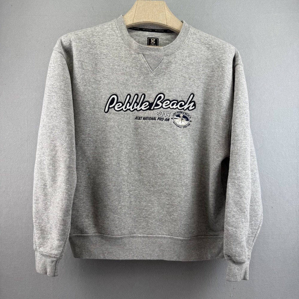 2006 Pebble Beach AT&T National Pro-Am‎ Sweatshirt L Gear For Sports Big Cotton